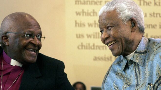 Desmond Tutu Nelson Mandela